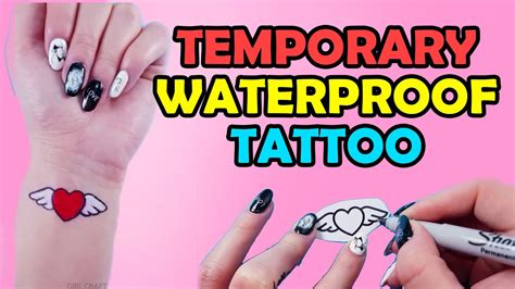 make your own temporary tattoos